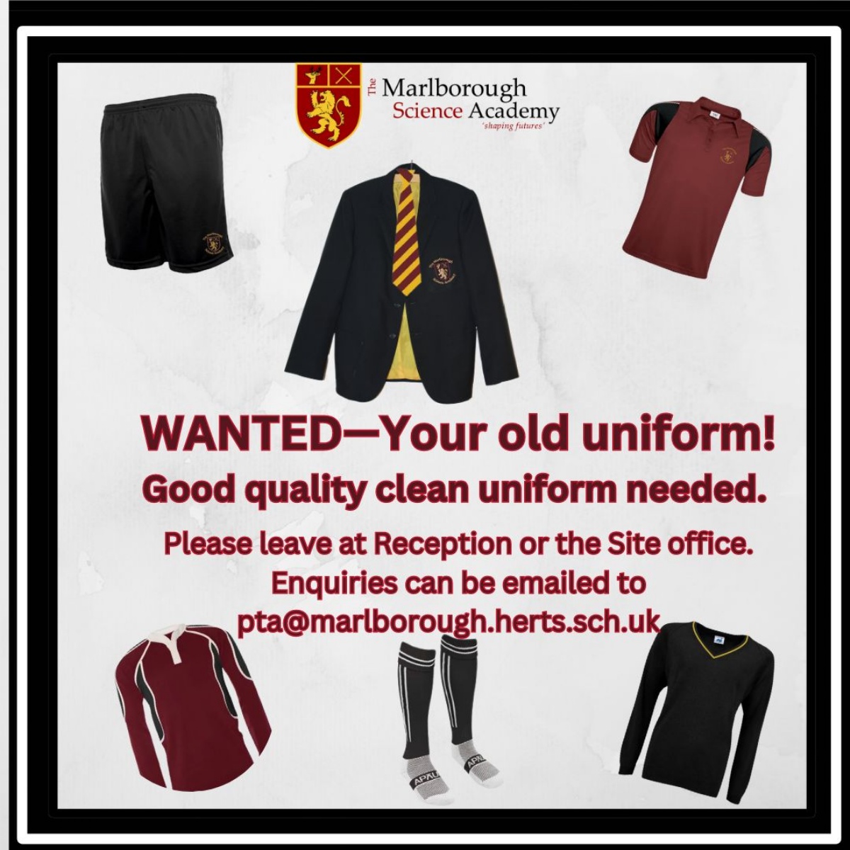 The Marlborough Science Academy Item Not Available